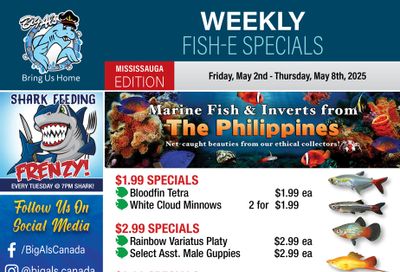 Big Al's (Mississauga) Weekly Specials May 2 to 8