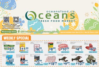 Oceans Fresh Food Market (Mississauga) Flyer May 2 to 8