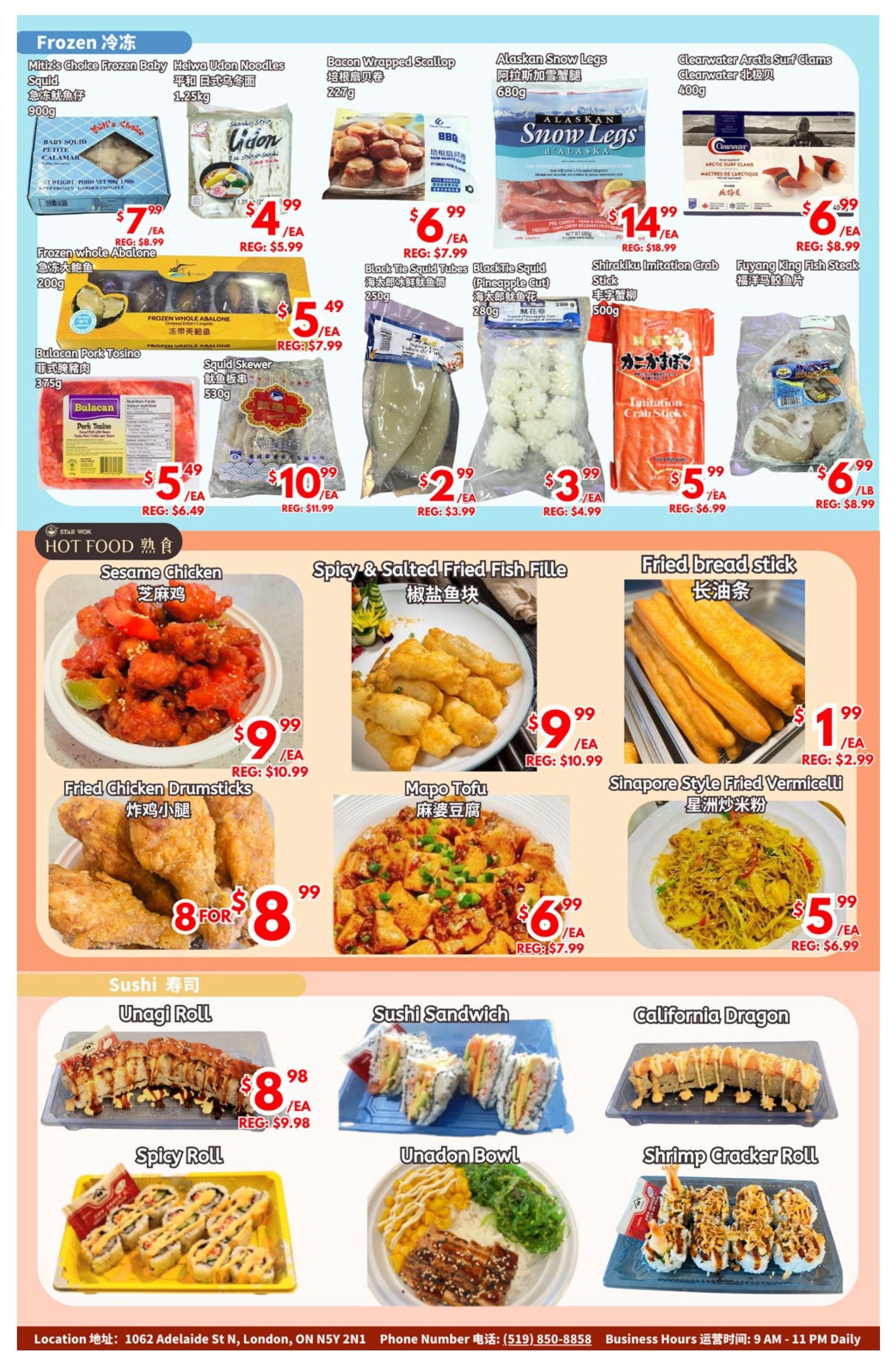 United Supermarket (London) Flyer May 2 to 8