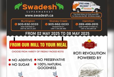 Swadesh Supermarket Flyer May 2 to 8