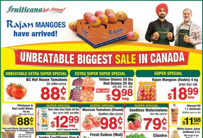 Fruiticana (Greater Vancouver) Flyer May 2 to 7