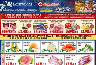 88 Supermarket Flyer May 2 to 8 88 Supermarket Flyer May 2 to 8