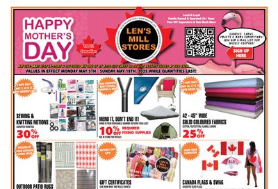Len's Mill Stores Flyer May 5 to 18