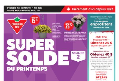 Canadian Tire (QC) Flyer May 8 to 14