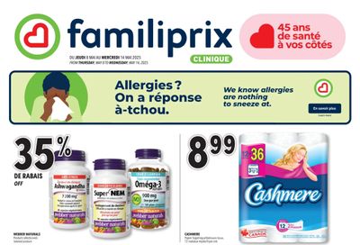 Familiprix Clinique Flyer May 8 to 14