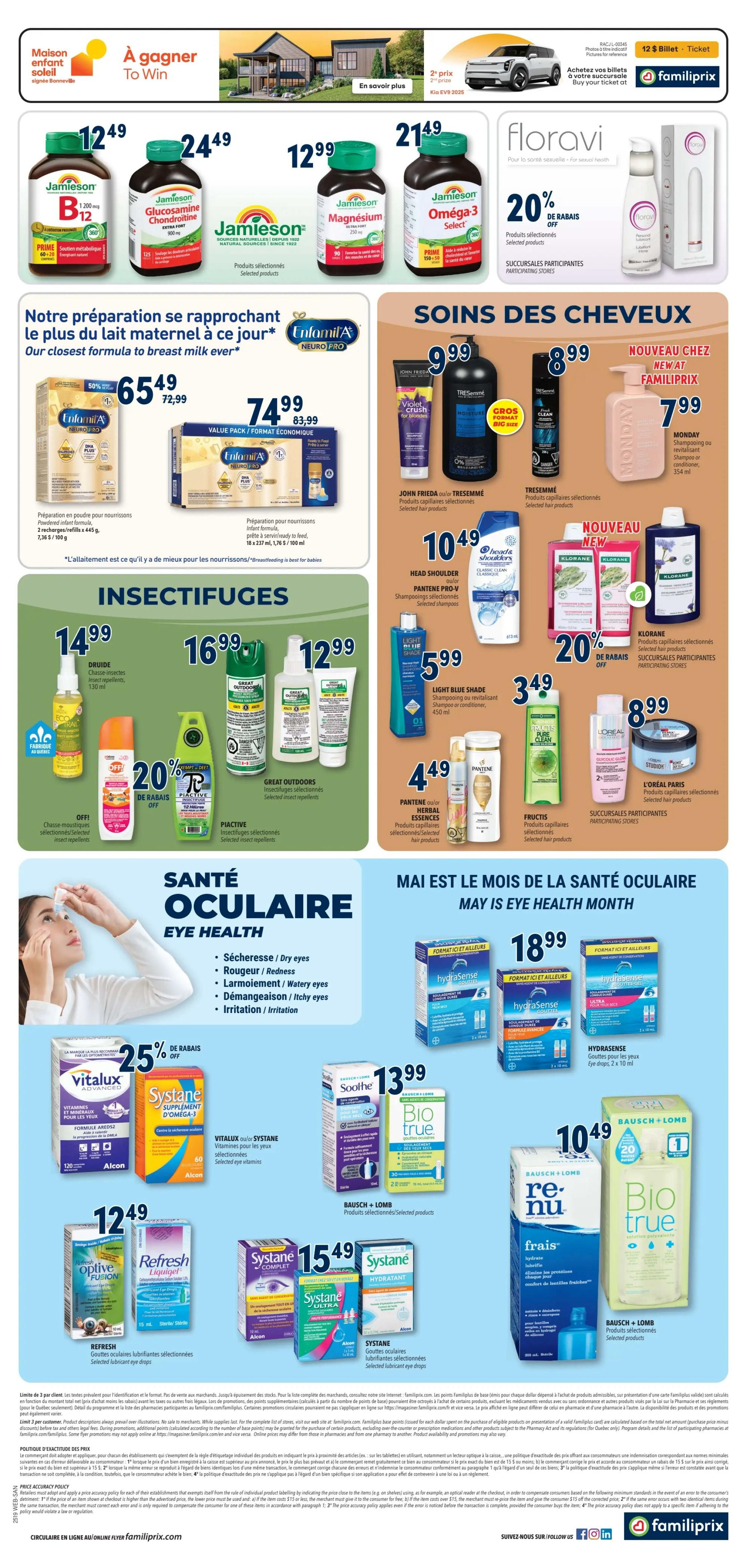 Familiprix Sante Flyer May 8 to 14