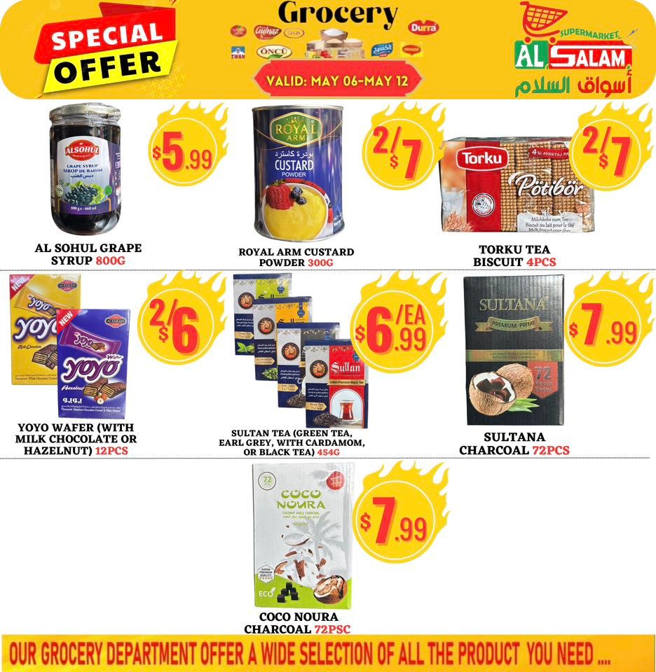 Al-Salam Supermarket Flyer May 6 to 12