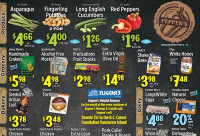 Pepper's Foods Flyer May 6 to 12