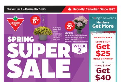 Canadian Tire (ON) Flyer May 8 to 15