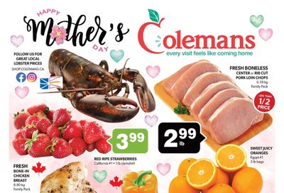 Coleman's Flyer May 8 to 14 Coleman's Flyer May 8 to 14