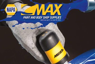 NAPA Auto Parts CMAX Flyer April 1 to June 30