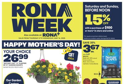 Rona & Rona+ (West) Flyer May 8 to 14