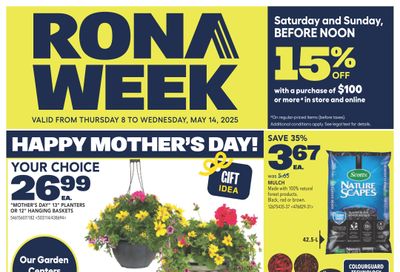 Rona & Rona+ (Atlantic) Flyer May 8 to 14