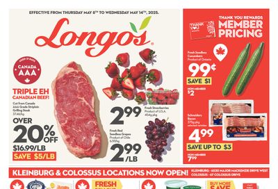 Longo's (Vaughan) Flyer May 8 to 14