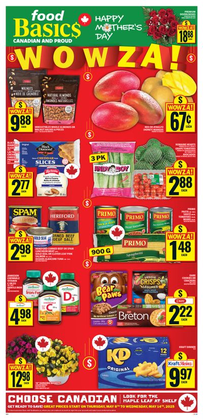 Food Basics Flyer May 8 to 14