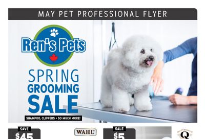 Ren's Pets Pet Professional Monthly Flyer May 1 to 31