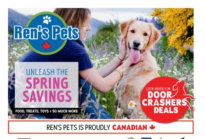 Ren's Pets Flyer May 8 to 14