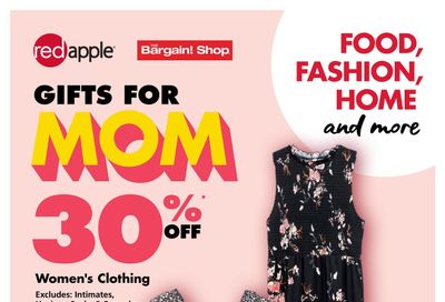 The Bargain Shop & Red Apple Stores Flyer May 8 to 11