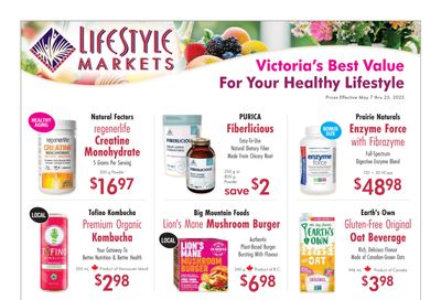 Lifestyle Markets Flyer May 7 to 25
