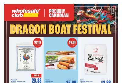 Wholesale Club (Atlantic) Dragon Boat Festival Flyer May 8 to 28