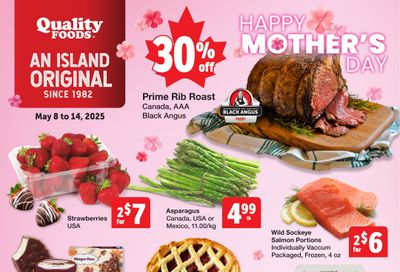 Quality Foods Flyer May 8 to 14