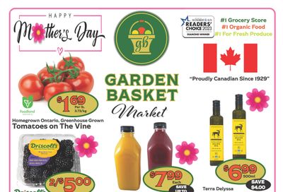 The Garden Basket Flyer May 8 to 14 The Garden Basket Flyer May 8 to 14
