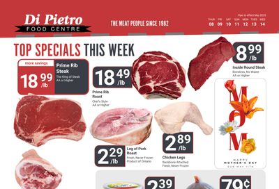 Di Pietro Food Centre Flyer May 8 to 14 Di Pietro Food Centre Flyer May 8 to 14
