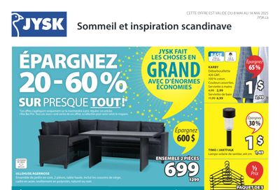 JYSK (QC) Flyer May 8 to 14