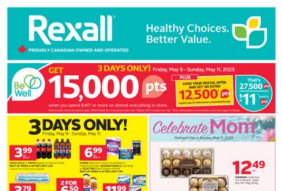 Rexall (BC) Flyer May 9 to 15