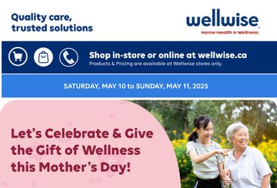 Wellwise By Shoppers Flyer May 9 to 15