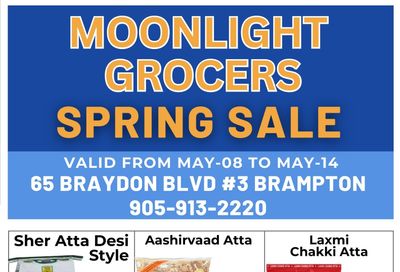 Moonlight Grocers Flyer May 8 to 14