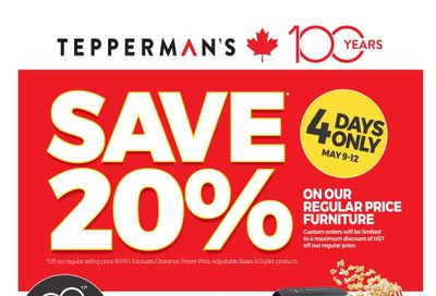 Tepperman's Flyer May 9 to 15