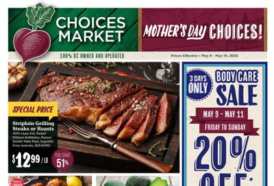 Choices Market Flyer May 8 to 14