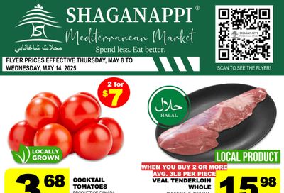 Shaganappi Mediterranean Market Flyer May 8 to 14