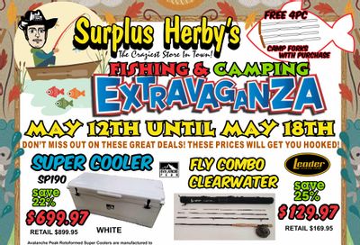 Surplus Herby’s Flyer May 12 to 18