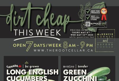 The Root Cellar Flyer May 8 to 14