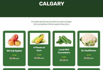 H&W Produce Flyer May 8 to 14