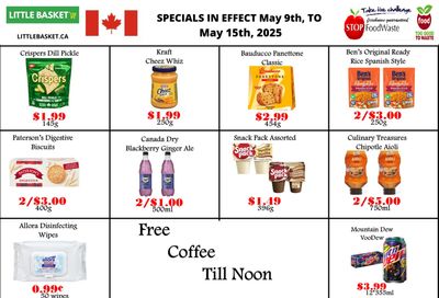 Little Basket Flyer May 9 to 15