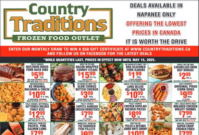 Country Traditions Flyer May 8 to 15