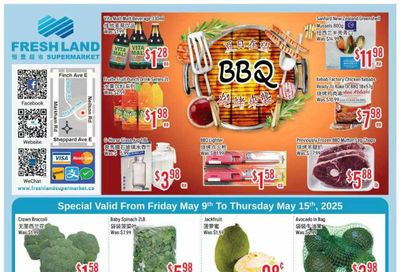 FreshLand Supermarket Flyer May 9 to 15
