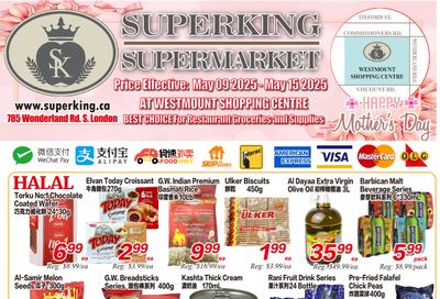 Superking Supermarket (London) Flyer May 9 to 15