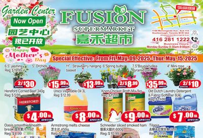 Fusion Supermarket Flyer May 9 to 15