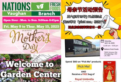 Nations Fresh Foods (Vaughan) Flyer May 9 to 15