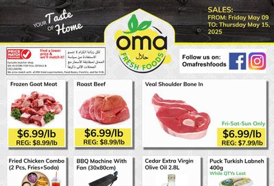 Oma Fresh Foods Flyer May 9 to 15