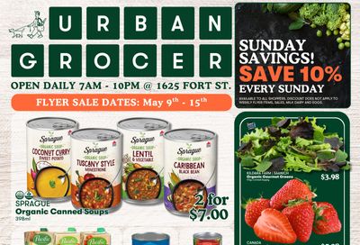 Urban Grocer Flyer May 9 to 15 Urban Grocer Flyer May 9 to 15