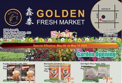 Golden Fresh Market Flyer May 9 to 15