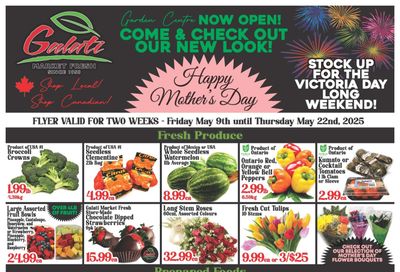Galati Market Fresh Flyer May 9 to 22 Galati Market Fresh Flyer May 9 to 22