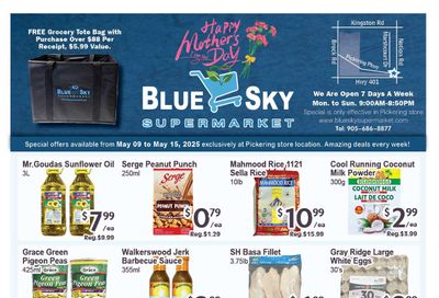 Blue Sky Supermarket (Pickering) Flyer May 9 to 15