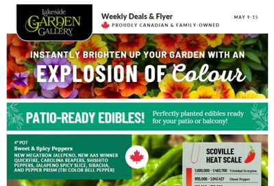 Lakeside Garden Gallery Flyer May 9 to 15