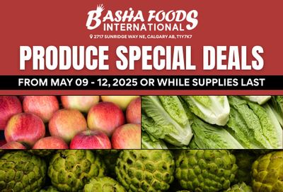 Basha Foods International Weekend Deals Flyer May 9 to 12